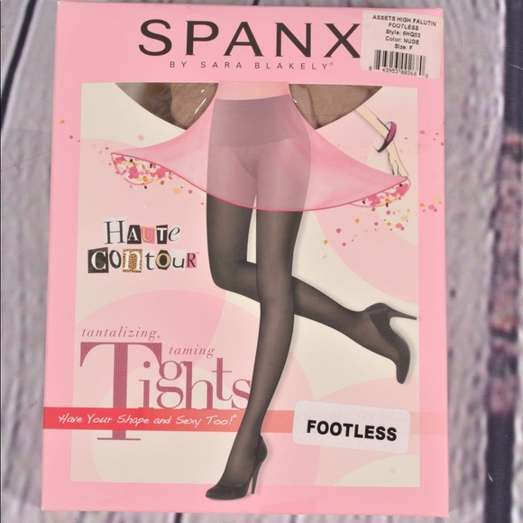 Spanx Haute Contour Footless Tights Nude F - Picture 6 of 6